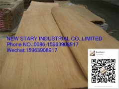 Red canarium veneer